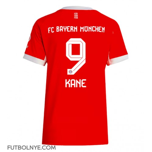 Camiseta Bayern Munich Harry Kane #9 Primera Equipación para mujer 2025-26 manga corta